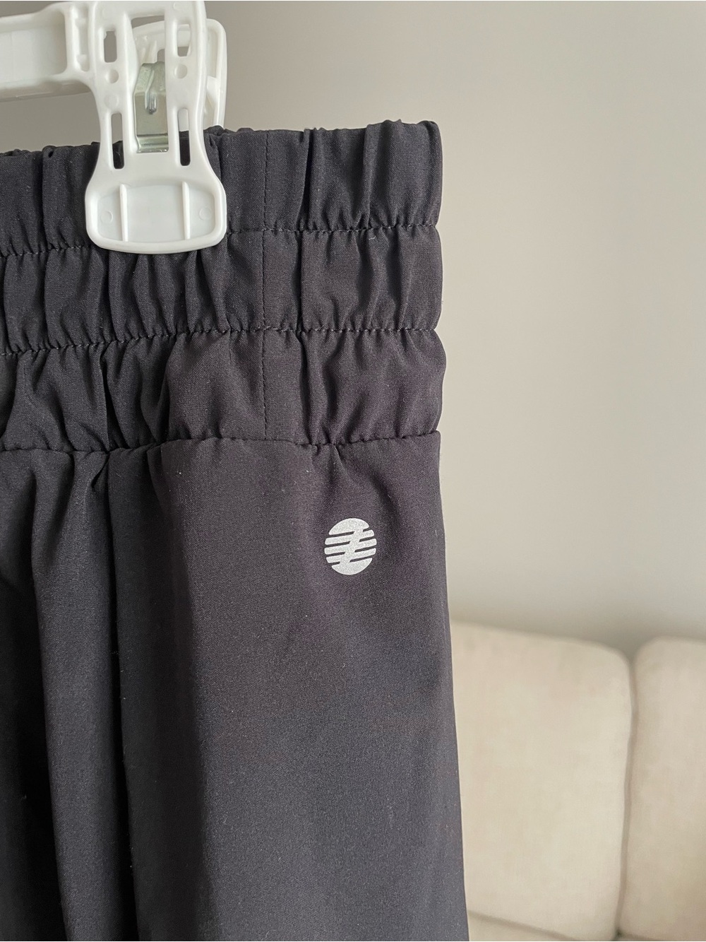 Z by Zella Interval Athletic Workout Skorts Black Stretch Waist Short Lined - Picture 2 of 11